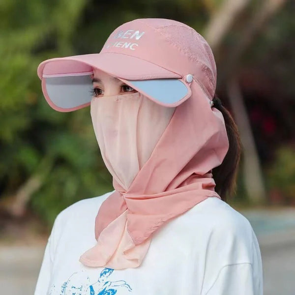 All-Terrain UV Shield Cap with Neck & Face Protection