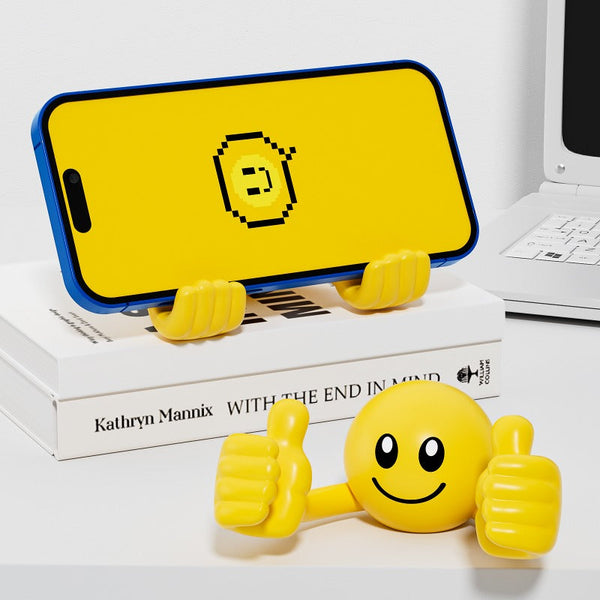 Smiley Thumbs-Up Phone & Tablet Stand