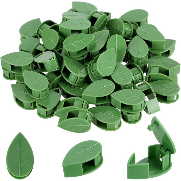 Leaf-Shaped Plant Clips – Invisible Wall Support for Vines & Lights