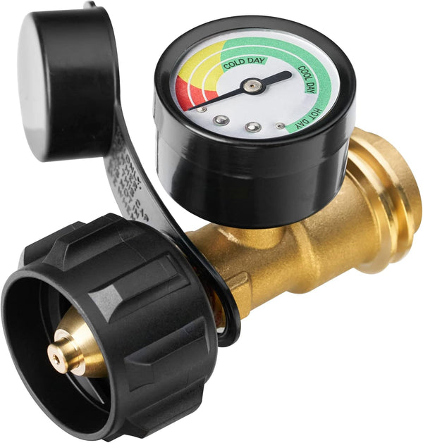 Color-Coded Propane Tank Gauge