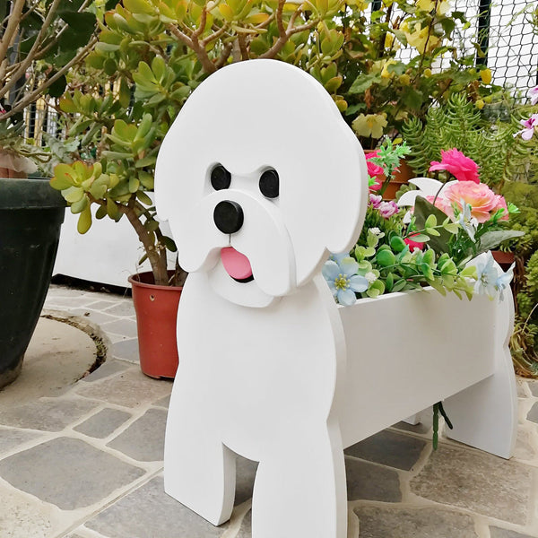 Dog-Shaped PVC Planter – Adorable Decorative Pot for Indoors & Outdoors