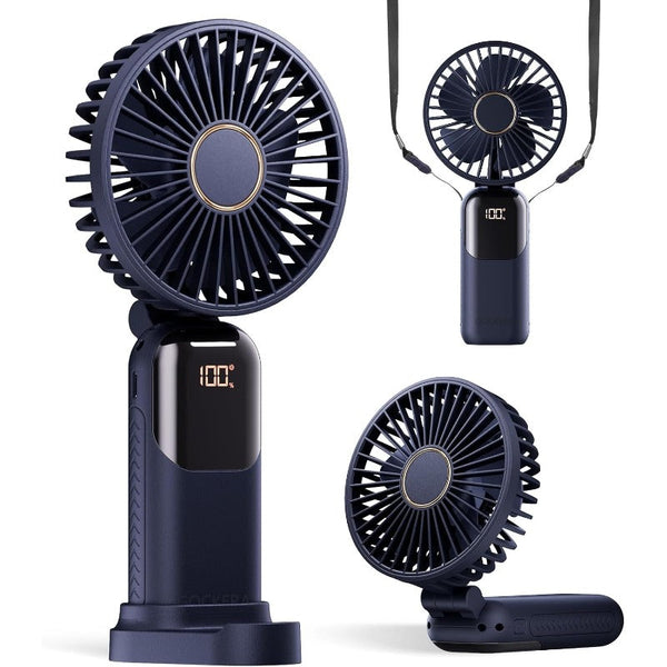 Pocket Turbo Foldable Fan – 5-Speed Mini Cooling Power