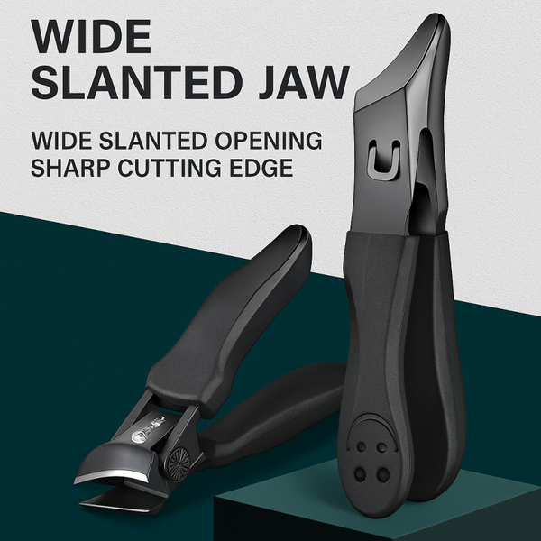ErgoEdge Offset Nail Clipper – Precision Cut for Thick & Curved Nails